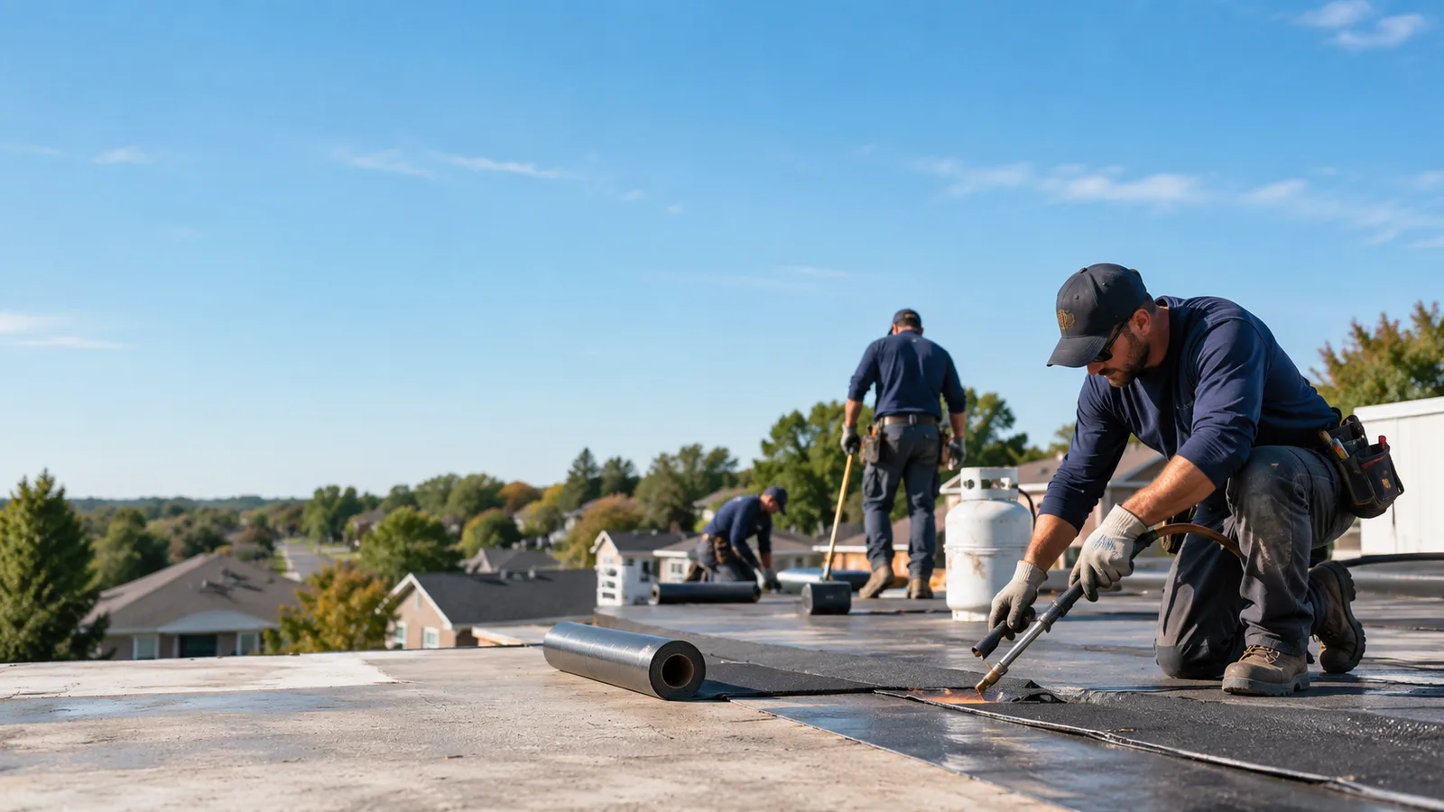 Flat Roof Leak Repair providers in Masonic Home, KY