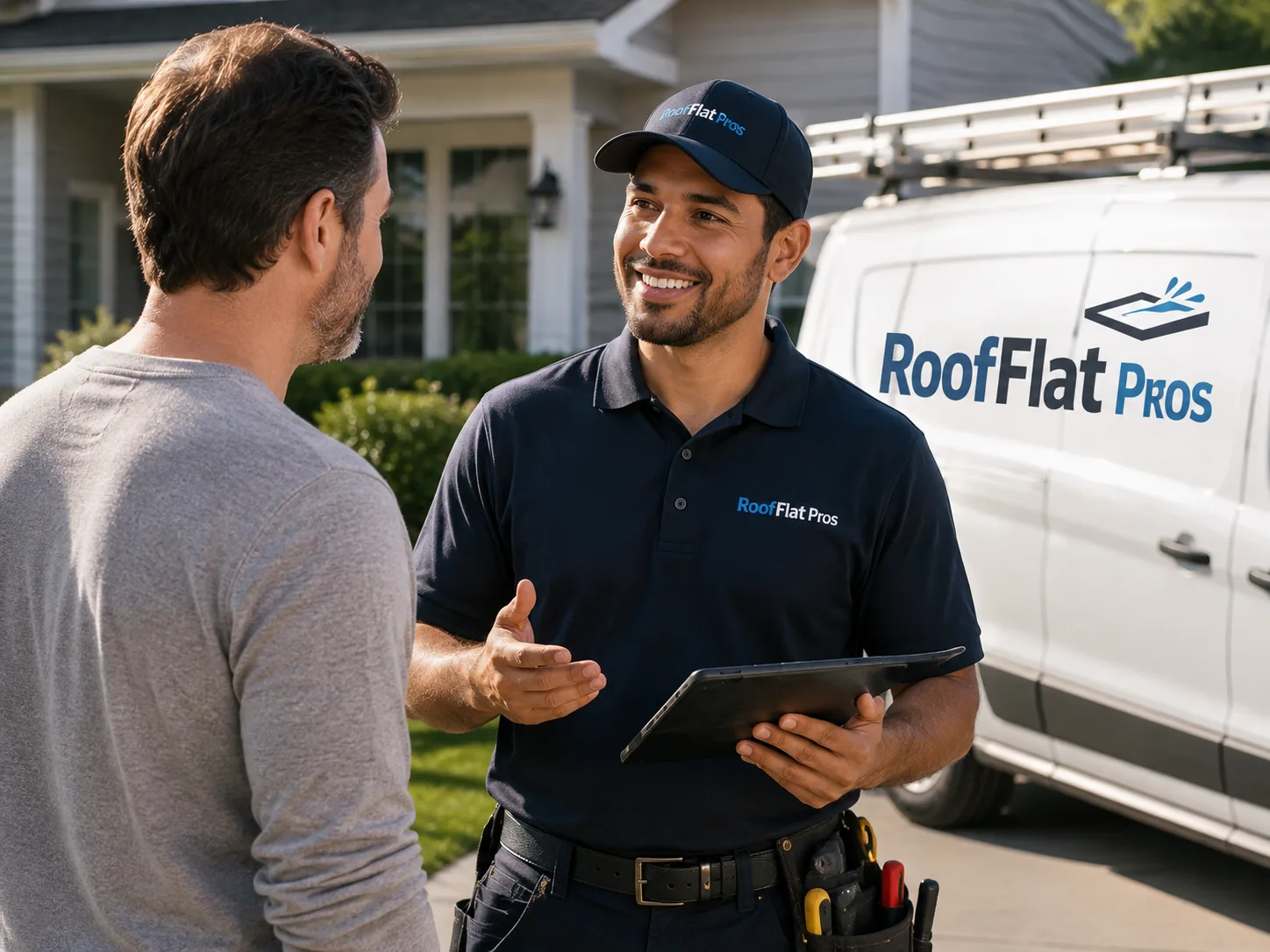 Flat Roof Leak Repair Masonic Home, KY common questions